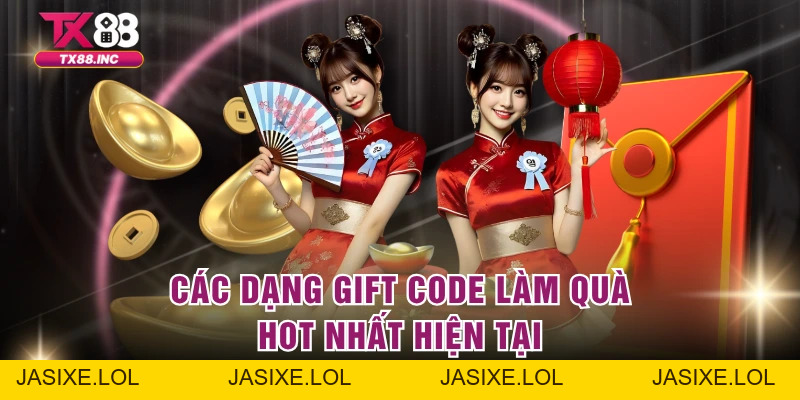 Gift Code Làm Quà - Tạo Thưởng Bất Ngờ Dành Cho Hội Viên - jasixe