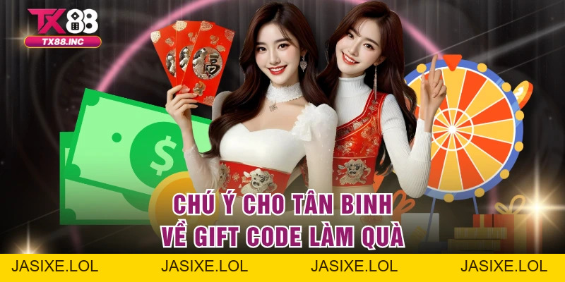 Gift Code Làm Quà - Tạo Thưởng Bất Ngờ Dành Cho Hội Viên - jasixe