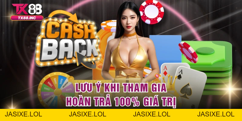 Hoàn Trả 100% Giá Trị Cực Dễ Dàng Khi Tham Gia Cá Cược - jasixe